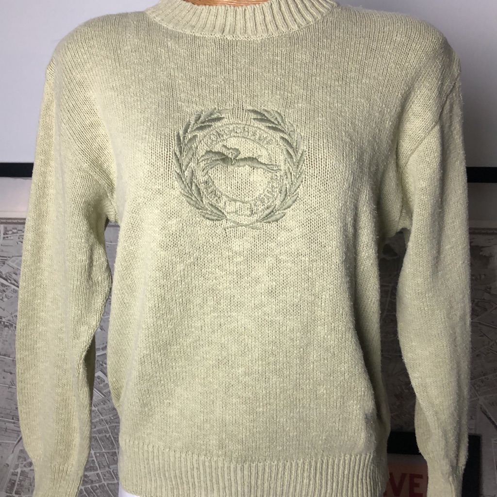 Longchamp Sweater With Embroidered Logo Size S